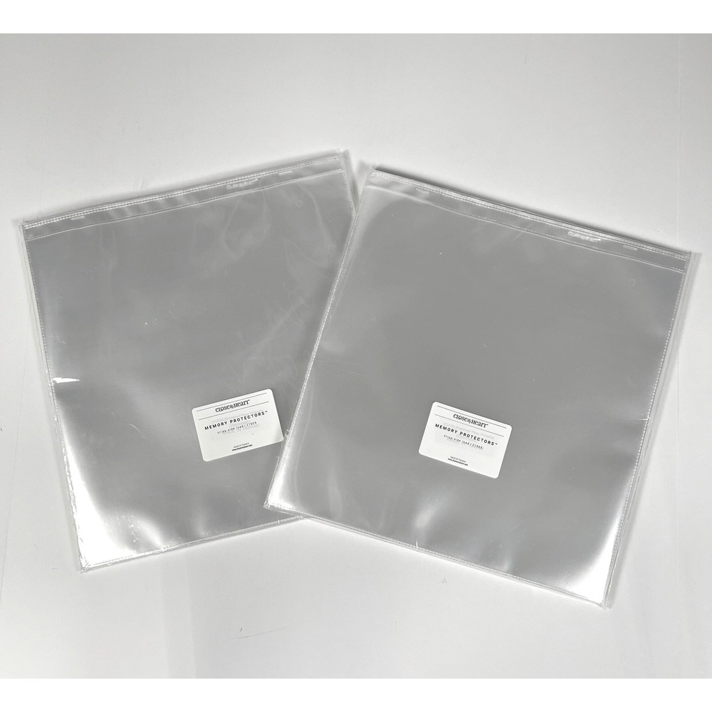 Close To My Heart Memory Protectors Z1969 12x12 Strap Side Load 2-Pack 50 Total